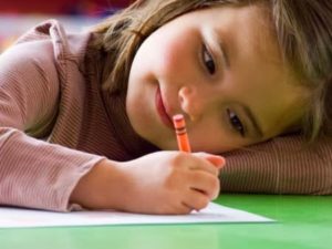 cara mengajari anak menulis