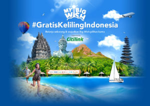 terbang gratis keliling Indonesia sepanjang tahun